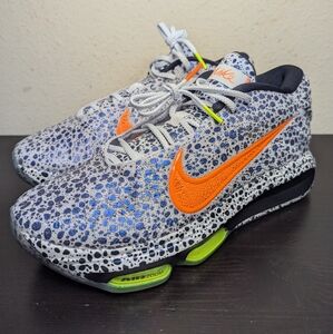 Nike Air Zoom GT Hustle 3 Safari Olympics Size 9.5 FV3422-900 Basketball Shoes